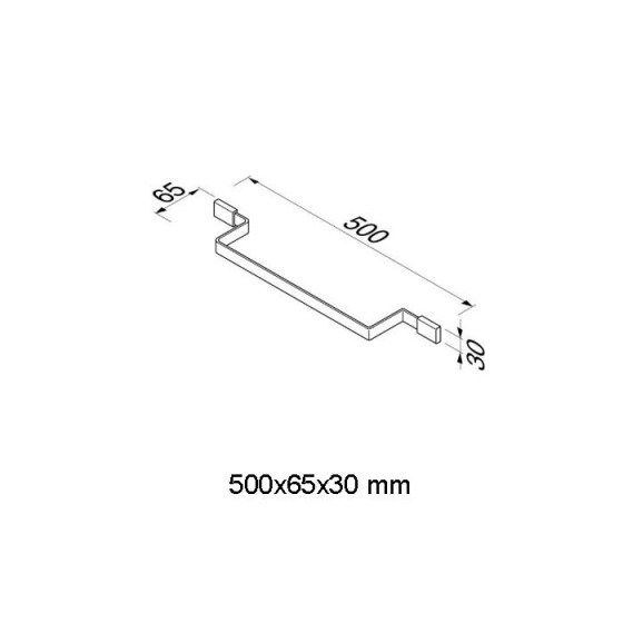 ΠΕΤΣΕΤΟΚΡΕΜΑΣΤΡΑ 50εκ. GEESA AIM 8407-50 ΔΙΑΣΤΑΣΕΙΣ